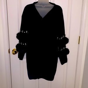 NWT black Sioni coat. Size small.